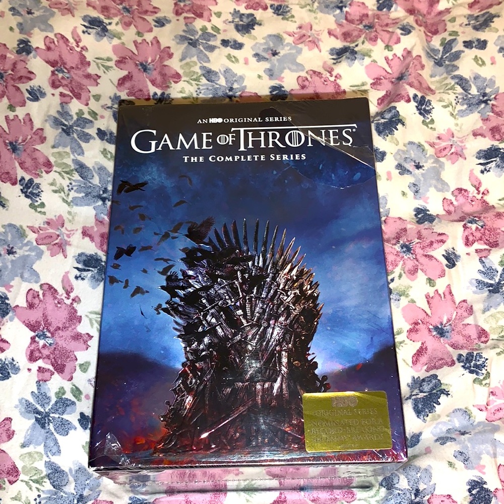 Game of thrones complete series unopened